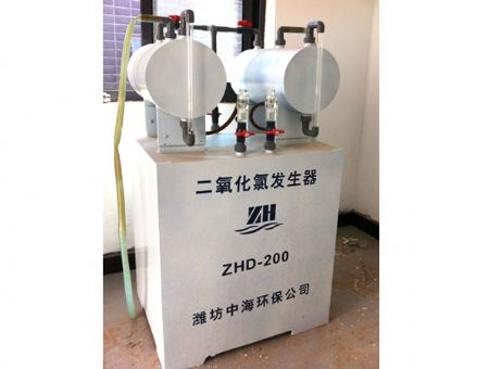 點(diǎn)擊查看詳細(xì)信息<br>標(biāo)題：基本型二氧化氯發(fā)生器 閱讀次數(shù)：6200